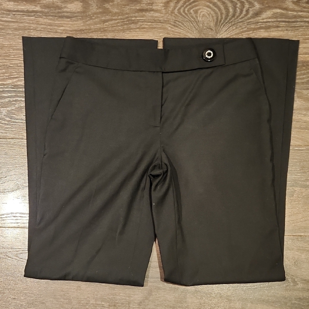 ❤️ NWOT! TORY BURCH WIDE LEG HIGH RISE STRETCH VIRGIN WOOL TROUSERS / PANTS, 8 - Picture 3 of 7